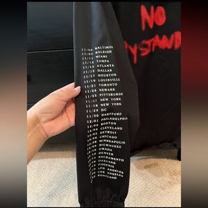 Large Astroworld quarter zip wind breaker